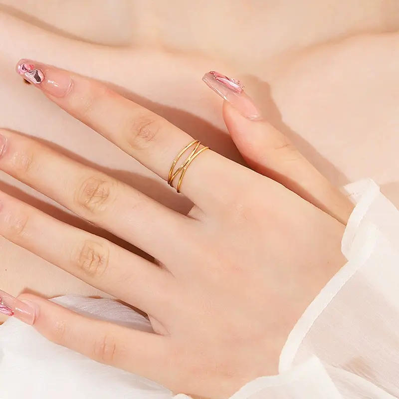Triple Coil Ring