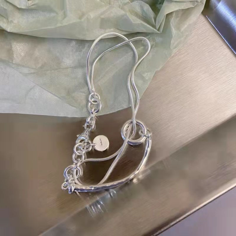 Thumbnail: Sterling Silver bracelet, layers bracelet