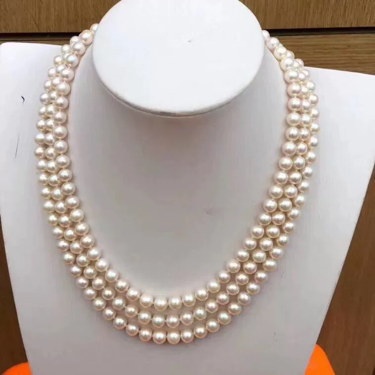 Quiet Elegance Freshwater Pearl Necklace – 5mm
