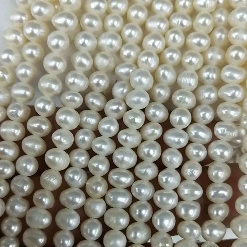 Serene Lustre Freshwater Pearl Necklace – 5mm
