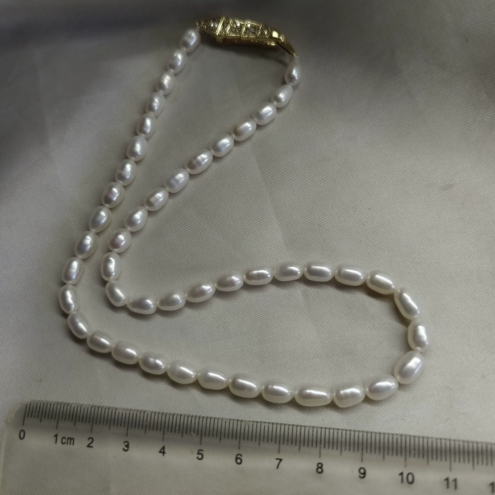 Gentle Halo Freshwater Pearl Necklace – 5mm