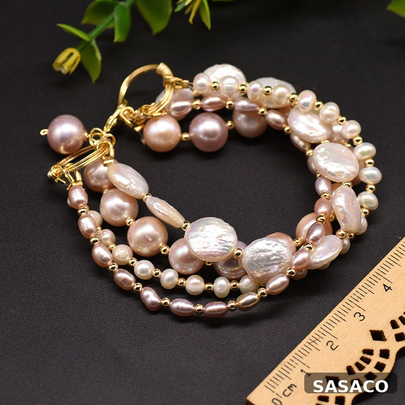 SASACO Baroque Pearl Blossom Ring image 1