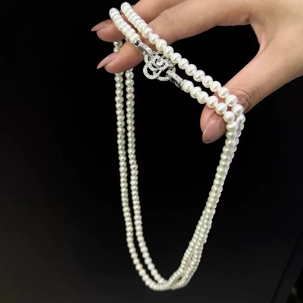 Quiet Elegance Freshwater Pearl Necklace – 5mm