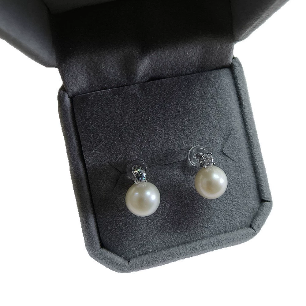 Soft Radiance Freshwater Pearl Stud Earrings