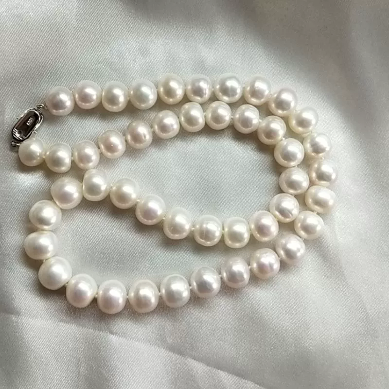 Morning Pearl Freshwater Pearl Necklace – 10mm