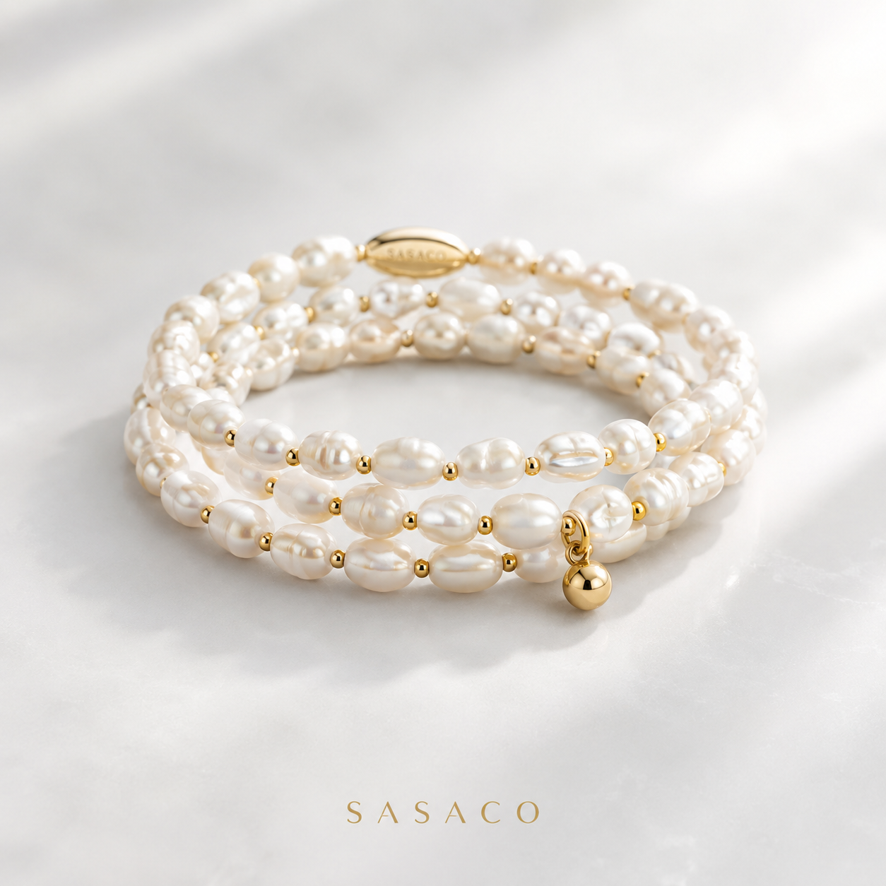 Baroque Freshwater Pearl Bracelet - SASACO Pearl Jewellery