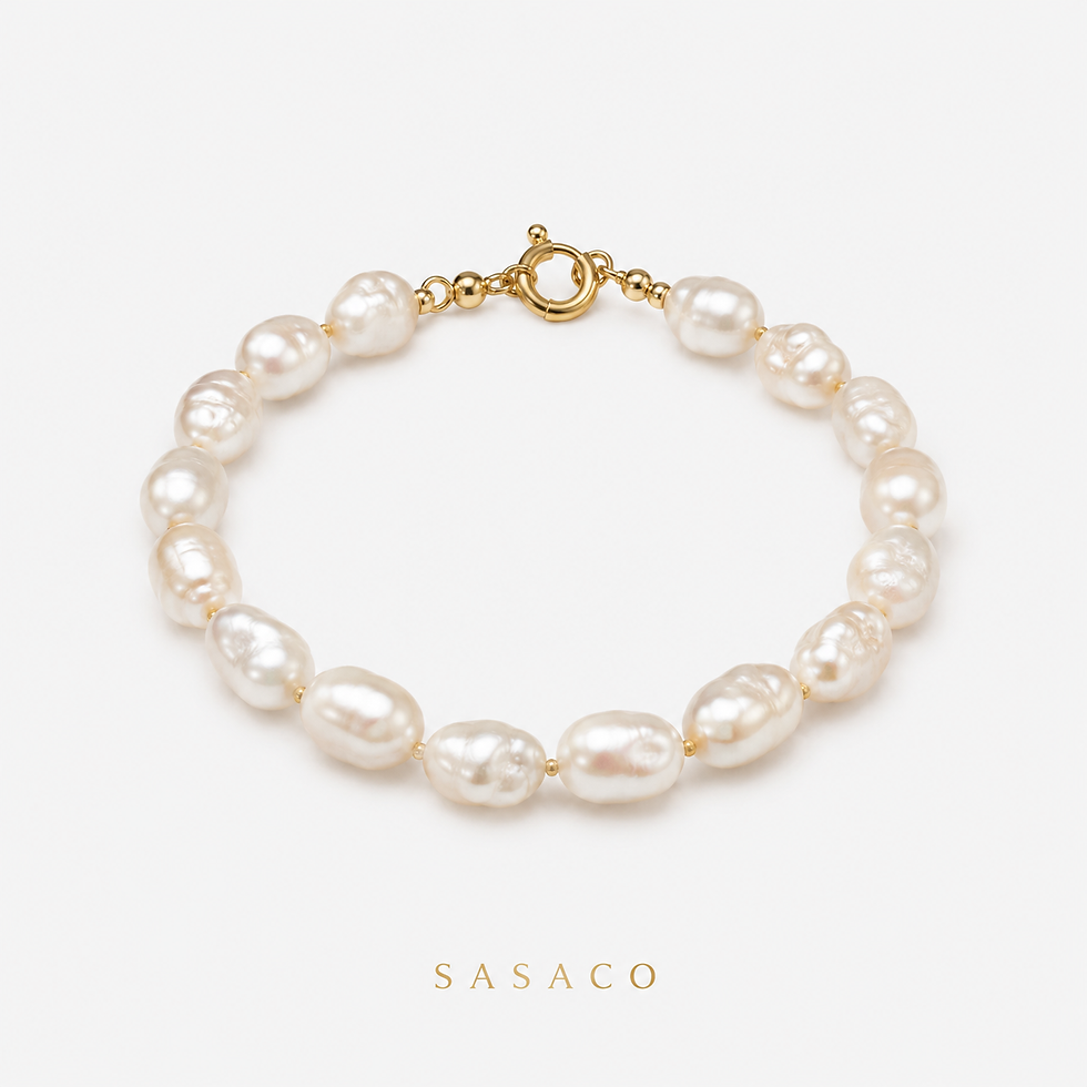 Freshwater Pearl Wrap Bracelet Set - SASACO Pearl Jewellery