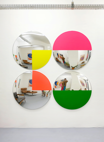 cor, forma e reflexão . 2019