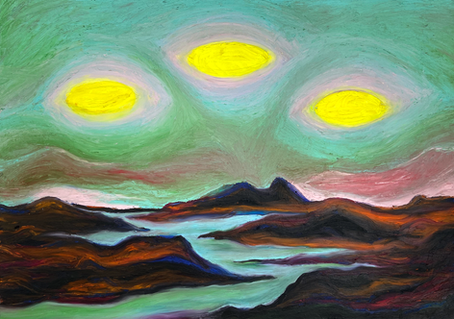 fenômeno IV . 70x100cm . 2023