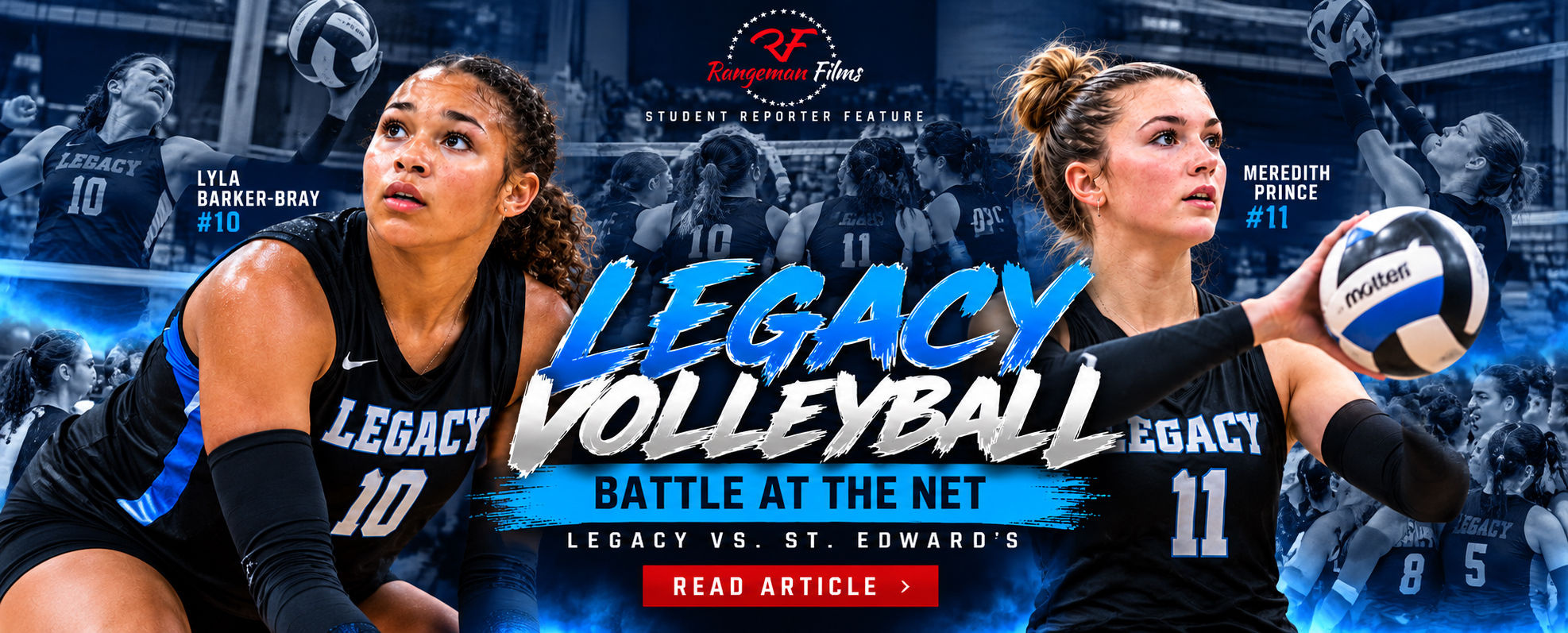 Legacy Battles St. Edward’s in Five-Set Volleyball Thriller