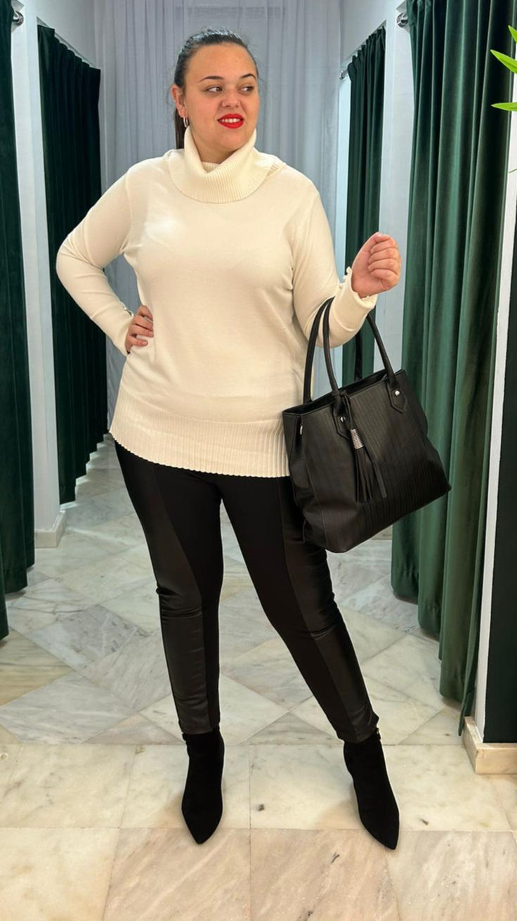 Miniaturebillede: rullekrave sweater