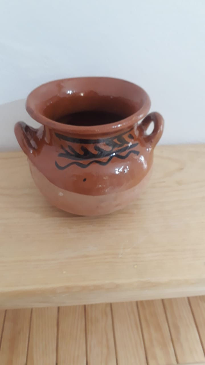 Olla para frijoles de 1/4 de k