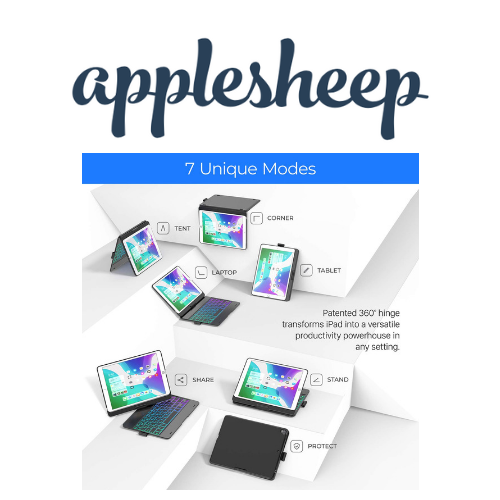 ภาพขนาดย่อ: Turnaround For iPad 10.2 2020 Gen8 2020 / 10.2 2019 Gen7 2019