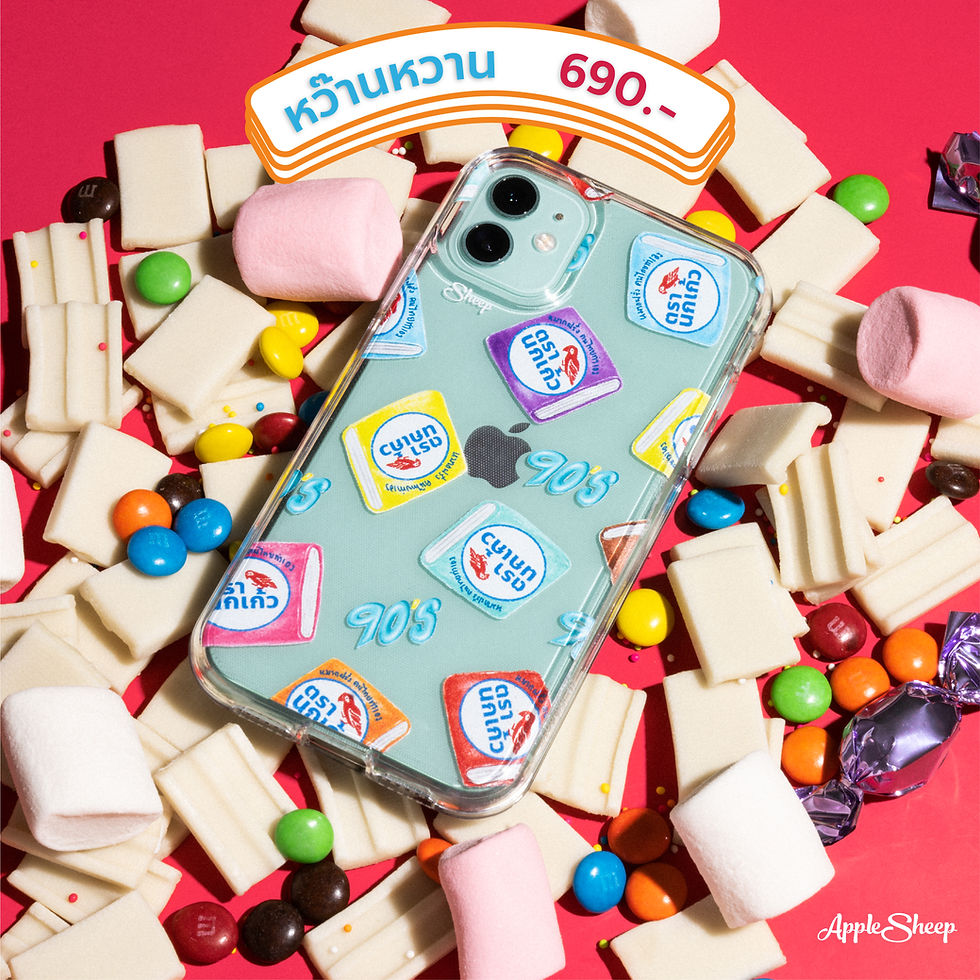 ภาพขนาดย่อ: Sheep iPhone Case หวาน 90's Collection