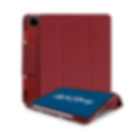 เคส ไอแพด โปร11 M1 เจน3 สีแดง(Red) ปกพับ3ทบ องศาเขียน