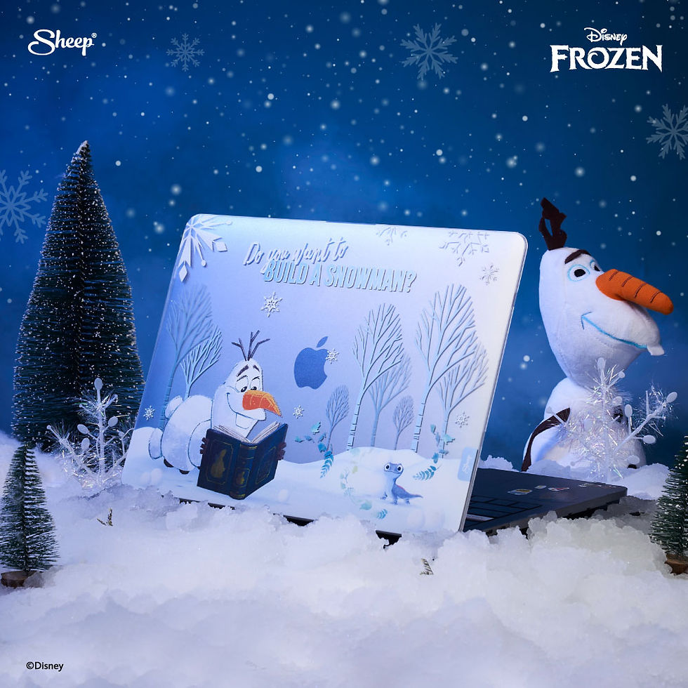 ภาพขนาดย่อ: เคส macbook Disney Olaf Collection