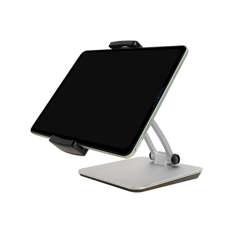 ภาพขนาดย่อ: Stand สำหรับ iPad สามารถปรับขนาดได้