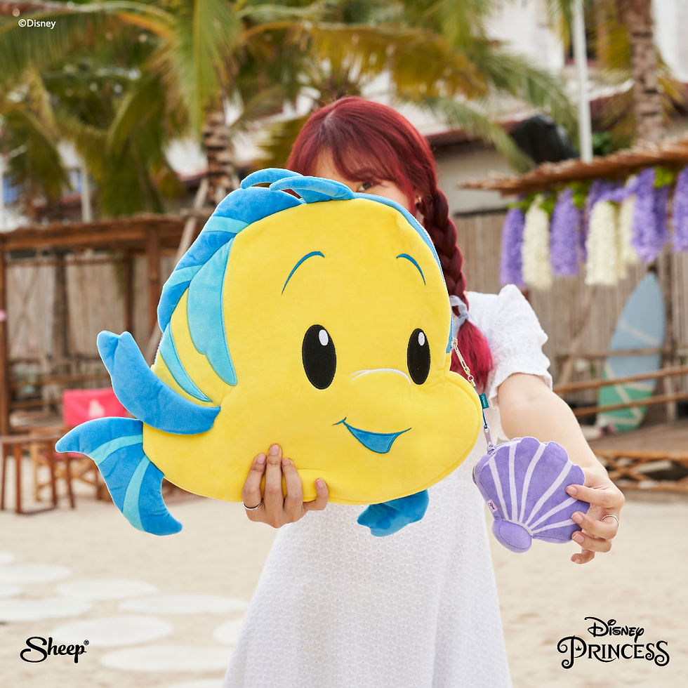 ภาพขนาดย่อ: กระเป๋าไอแพดคุณภาพดี ลิขสิทธิ์แท้ ส่งฟรี  Flounder The Little Mermaid