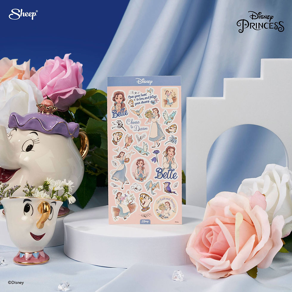 ภาพขนาดย่อ: Sticker Disney Belle