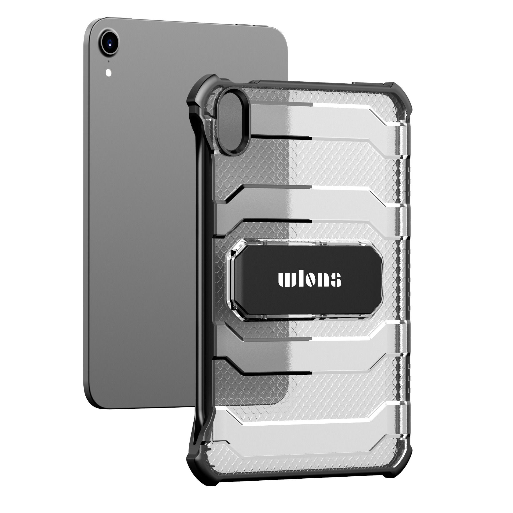 เคสไอแพดมินิ6 Case iPad Mini6 เคสฝาหลัง Wlons ขาตั้งปรับระดับใช้งานได้