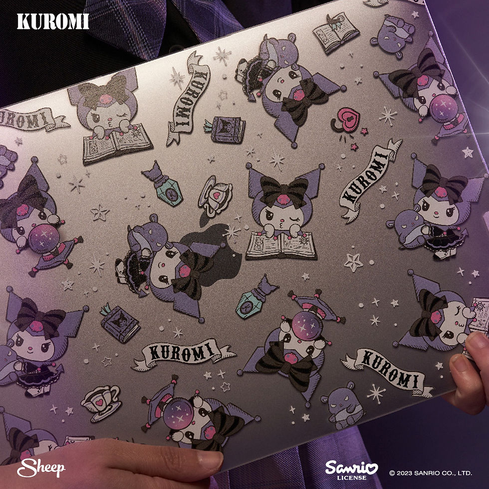 ภาพขนาดย่อ: Macbook Case Kuromi / My Melody ลายลิขสิทธิ์แท้