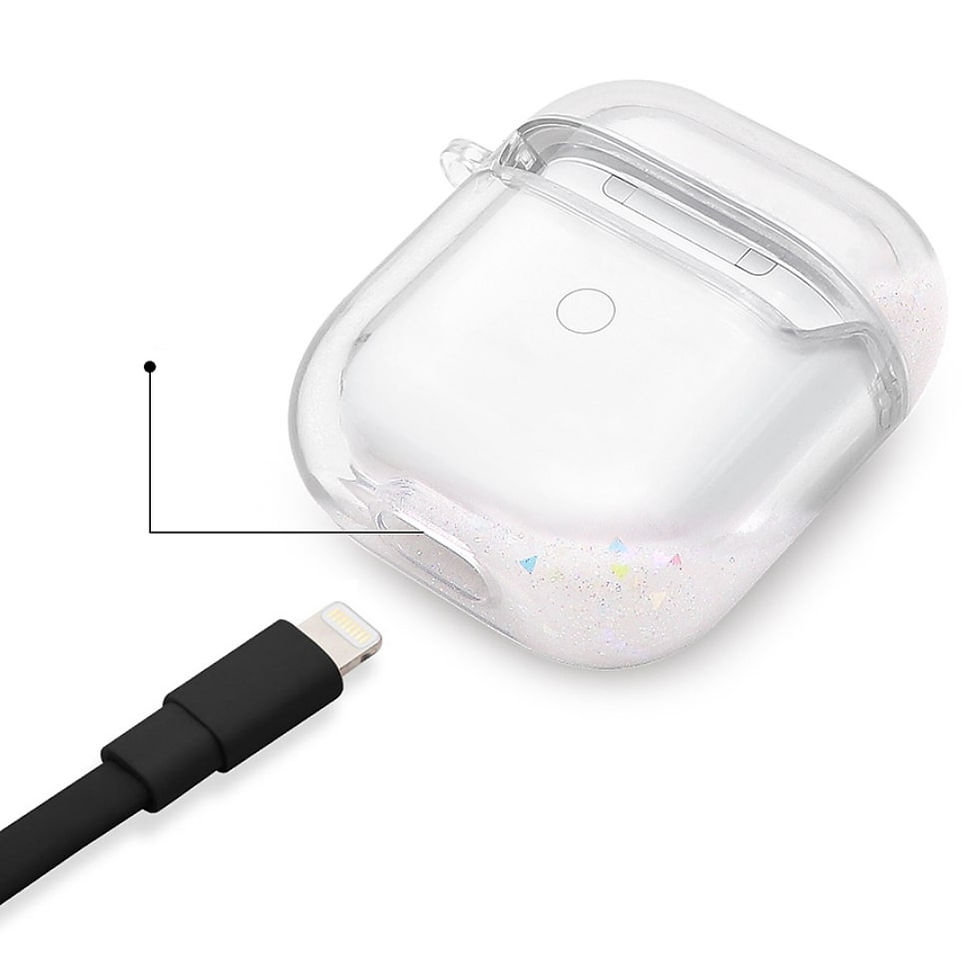 ภาพขนาดย่อ: Airpods case เคสพลาสติกใส