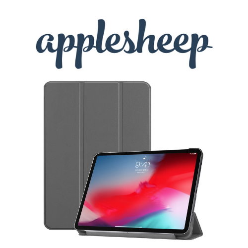 ภาพขนาดย่อ: เคส iPad Pro11 2018 ราคาถูก สีเทา พับแนวนอน ไม่มีที่เก็บปากกา