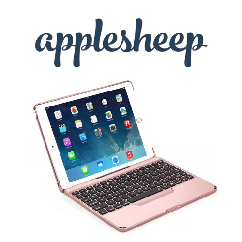 ภาพขนาดย่อ: เคสคีย์บอร์ดไอแพดโปร 9.7 สี Rosegold