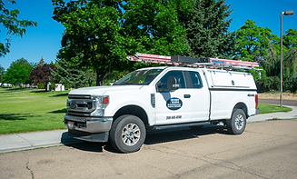 Prime electrical truck parked on a street