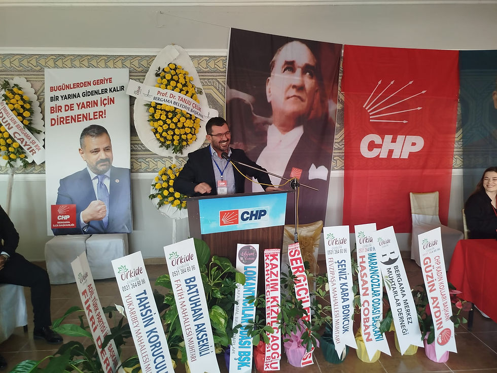 CHP Bergama'da İsmail Durmaz ile güven tazeledi!