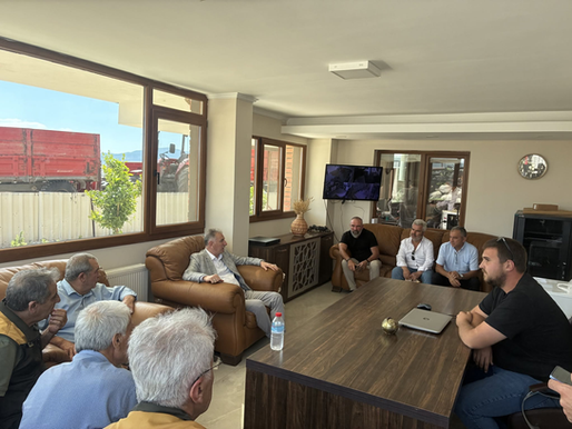 TMO Genel Müdürü Ahmet Güldal’dan Bergama’da hububat alım noktalarına saha ziyareti