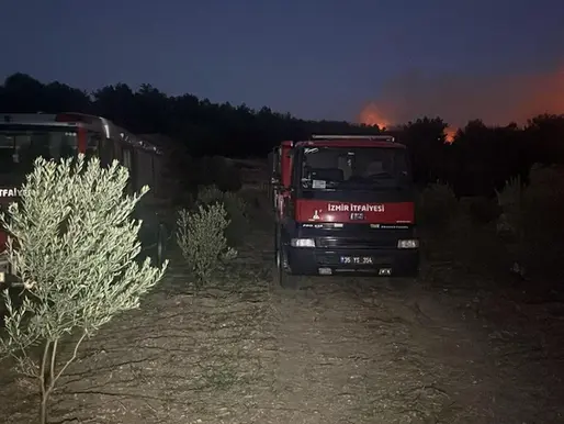 Urla Kuşçular’da Orman Yangını Kontrol Altına Alındı!