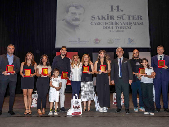 14. Şakir Süter Gazetecilik Yarışması’nda ödüller sahiplerini buldu