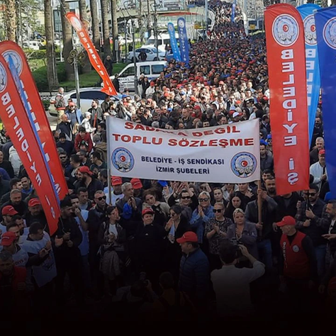 Tugay: ‘Sorumlu Sendika!’ Belediye-İş: ‘İşçiyi Yalnız Bırakmayız!"