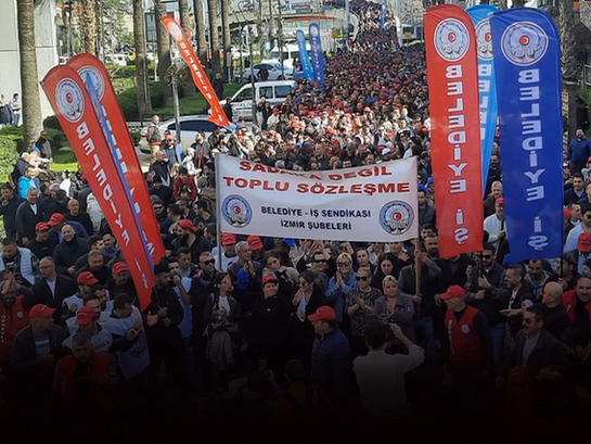 Tugay: ‘Sorumlu Sendika!’ Belediye-İş: ‘İşçiyi Yalnız Bırakmayız!"