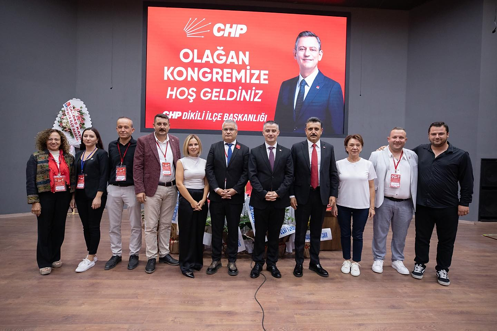 CHP Dikili’de kongre tamam: Emre Kırlı yeniden başkan