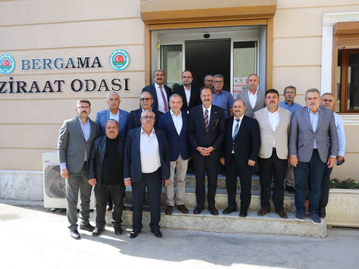Tamer Osmanağaoğlu: “Bergama’nın Tarım Sorunlarını Bakanımıza Taşıyacağız”