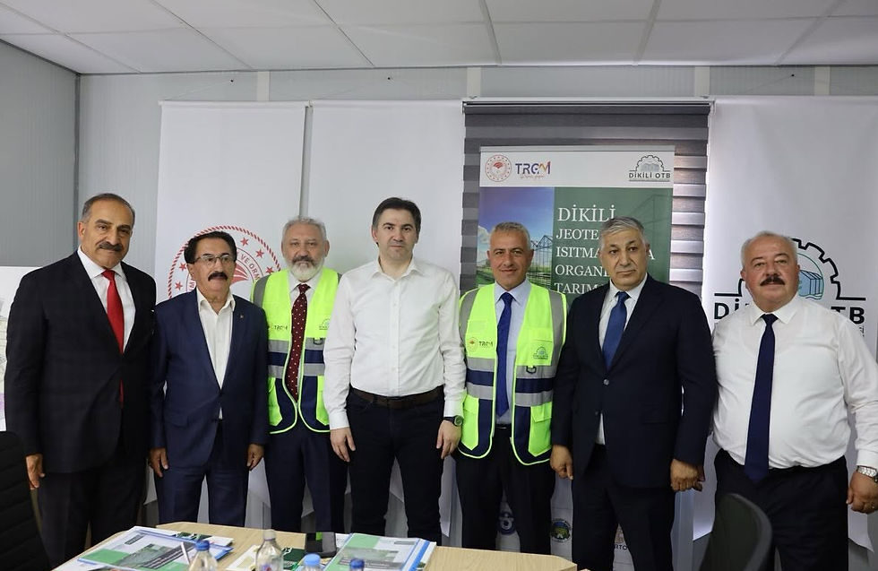 Bakan Yardımcısı Ahmet Bağcı’dan Dikili OTB’ye Tam Not: Jeotermalli Tarım Üssü Yükseliyor