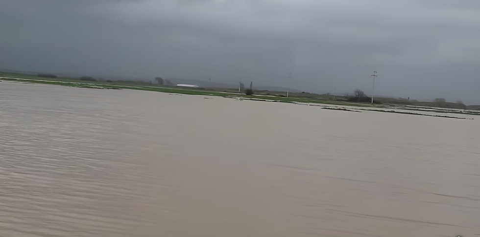 Bakırçay Ağır Yağışın Etkisinde Kaldı