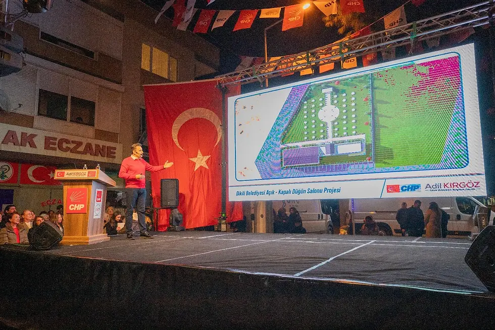 Adil Kırgöz: Dikili, yeni ilçe terminaline kavuşacak.