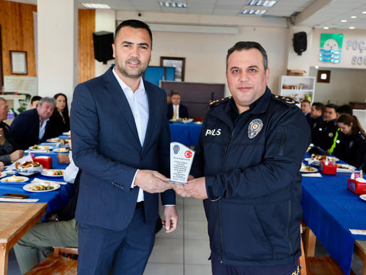 Foça, Eski Emniyet Müdürlüğü Yeni Görevine Uğurladı