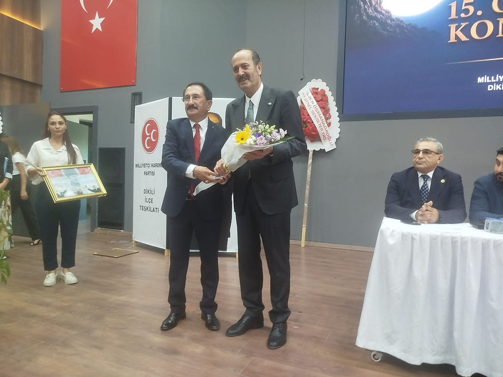 MHP Dikili'de Mehmet Arslan güven tazeledi