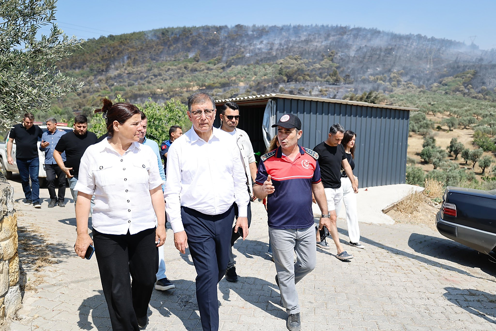 Foça’da Orman Yangını