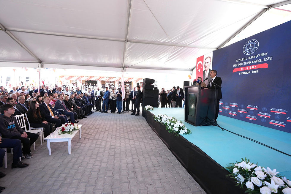 Millî Eğitim Bakanı Yusuf Tekin:“İzmir’de son 3 yılda 120 okulun inşasını tamamladık”