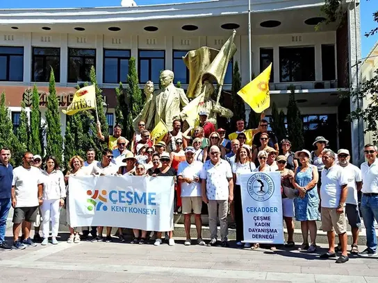 Çeşme Kent Konseyi:“Barajlardan hâlâ tek damla su akmıyor”