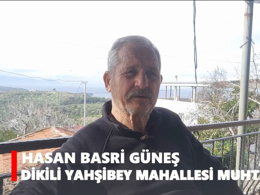 Hasan Basri Güneş: En büyük talebimiz, Yahşibey Sulama Göleti İletim Hattı projesinin bir an önce bitmesi.