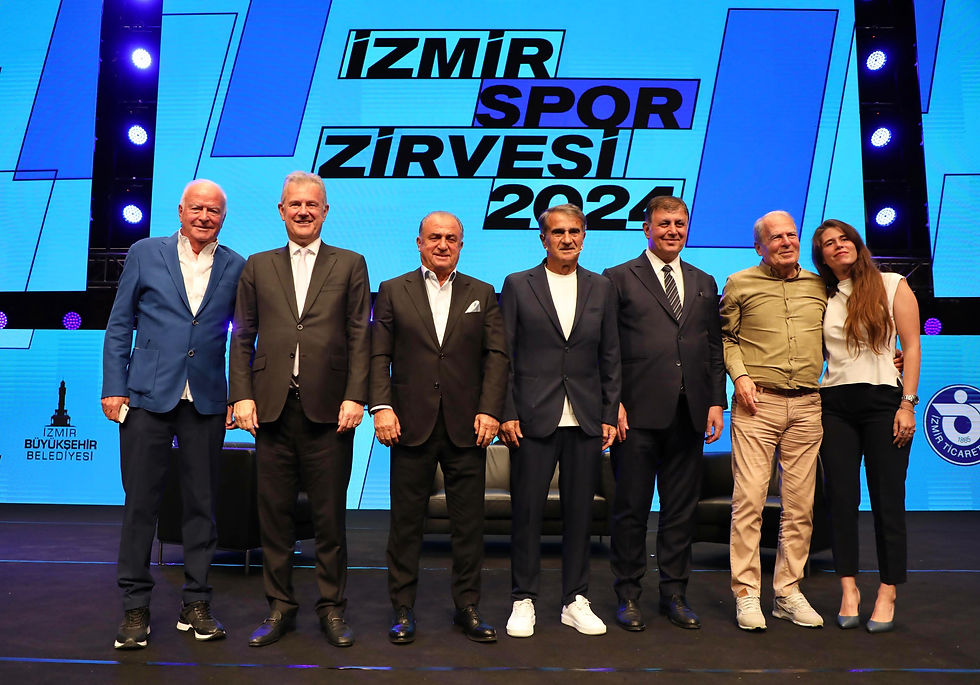 İzmir Spor Zirvesi’nde Efsane Buluşma: Terim, Denizli ve Güneş Futbolu Konuştu!"