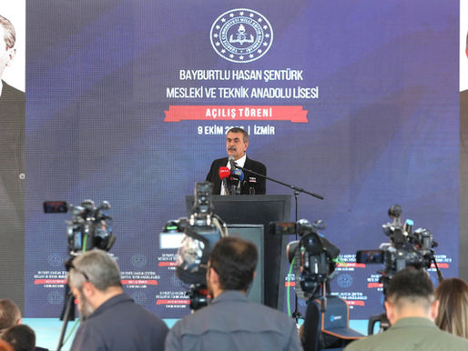 Millî Eğitim Bakanı Yusuf Tekin:“İzmir’de son 3 yılda 120 okulun inşasını tamamladık”