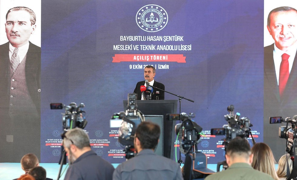 Millî Eğitim Bakanı Yusuf Tekin:“İzmir’de son 3 yılda 120 okulun inşasını tamamladık”