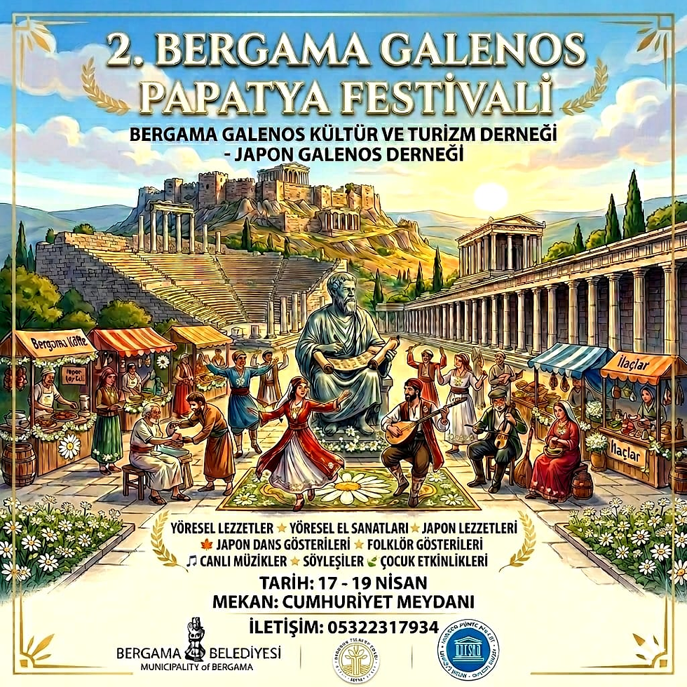 Bergama, Galen ve Papatya ile dünya sahnesine çıkıyor